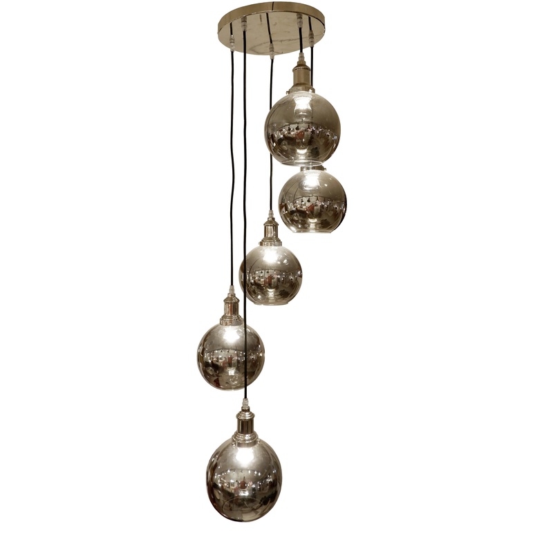 Modern Sculptural Hanging Lamp