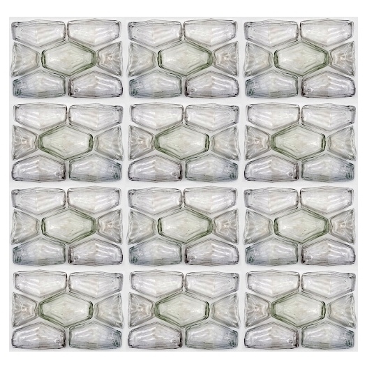 G. Falconnier Glass Bricks Series N°9  Composition  -  Large quantity available